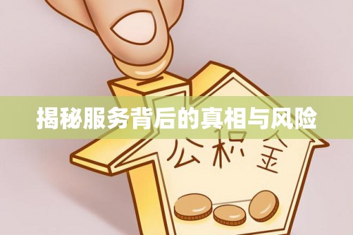 中阳揭秘服务背后的真相与风险